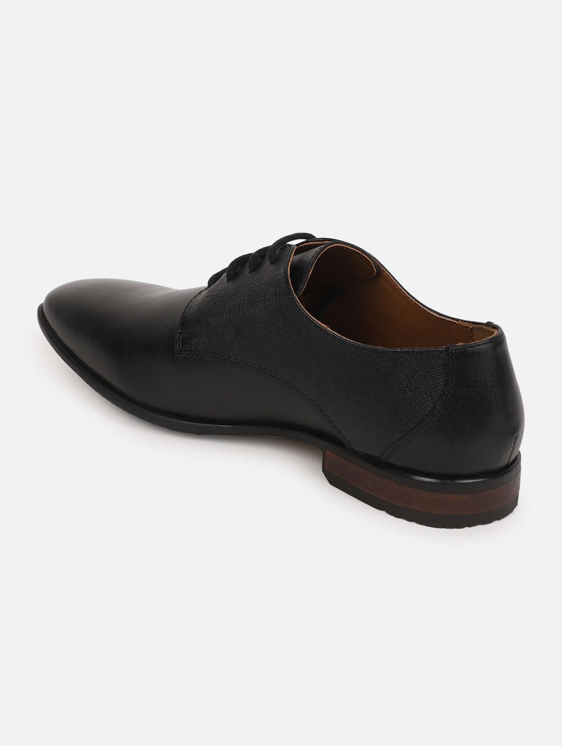 black lace-up derby shoes - 19945664 -  Standard Image - 2