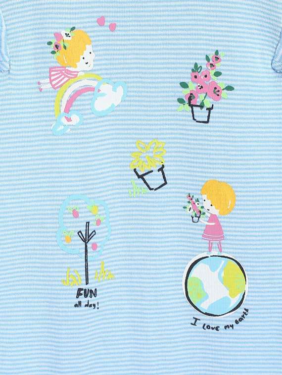girls round neck top - 19945748 - Standard Image - 2