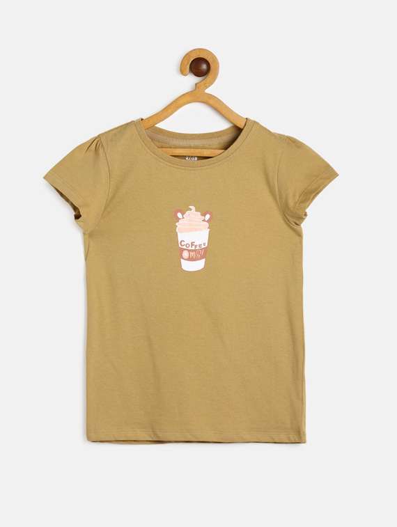girls round neck top