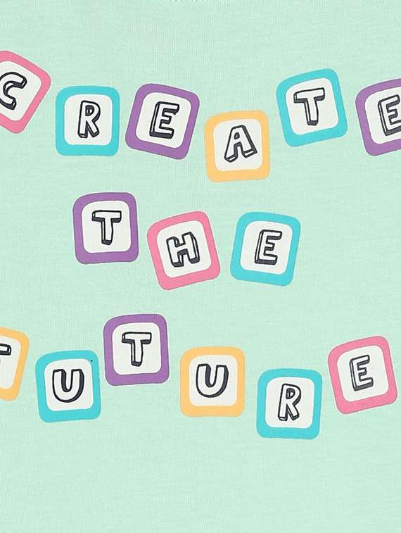 girls crew neck top - 19945881 -  Standard Image - 2