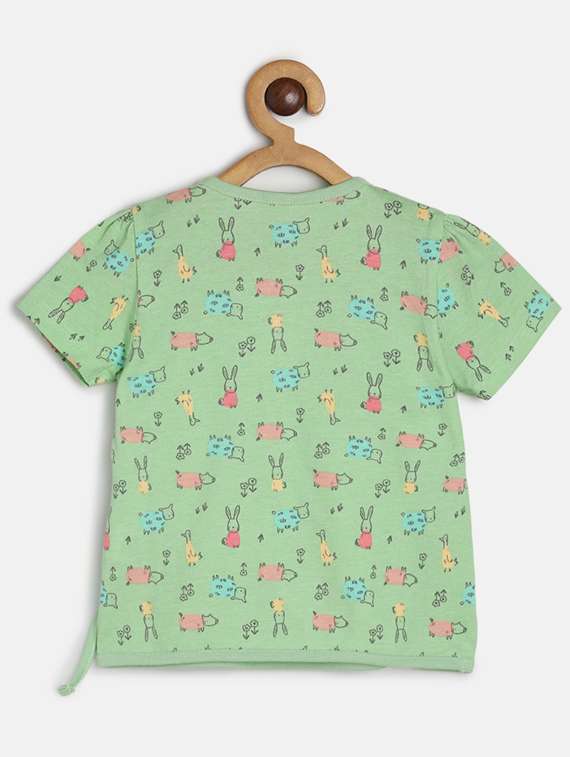 girls printed cotton top combo - 19945888 - Standard Image - 2