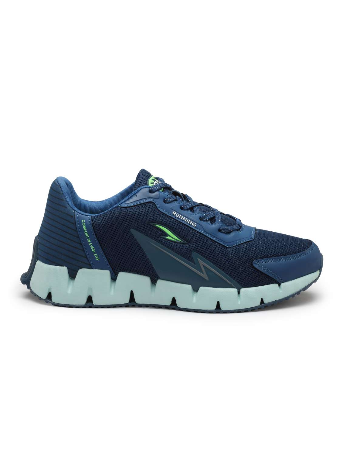blue lace up sport shoe - 19946814 -  Standard Image - 2