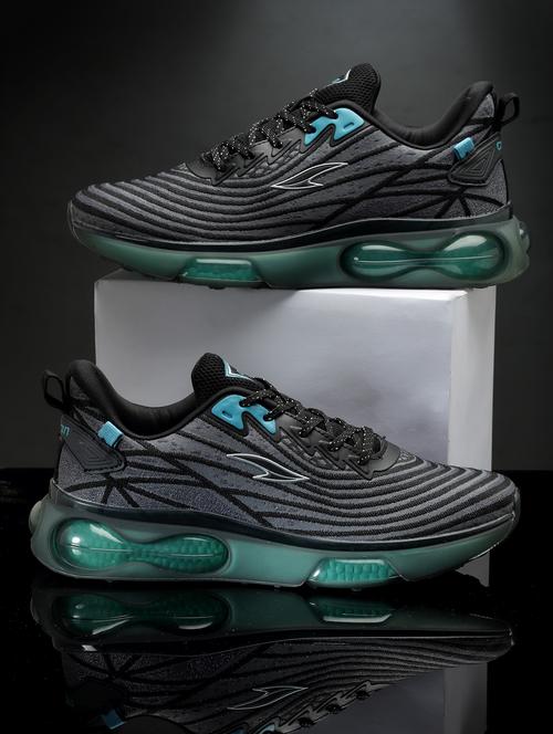 black lace up sport shoe - 19946818 -  Standard Image - 0