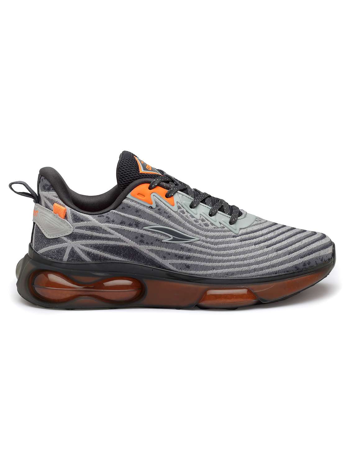 grey lace up sport shoe - 19946819 - Standard Image - 2