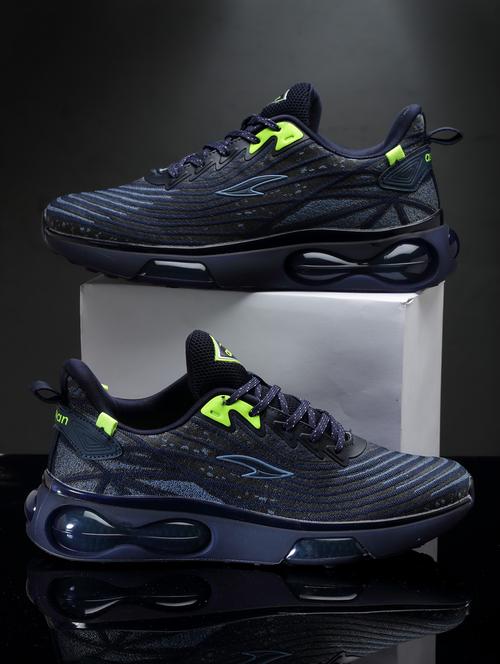 navy lace up sport shoe - 19946849 - Standard Image - 0