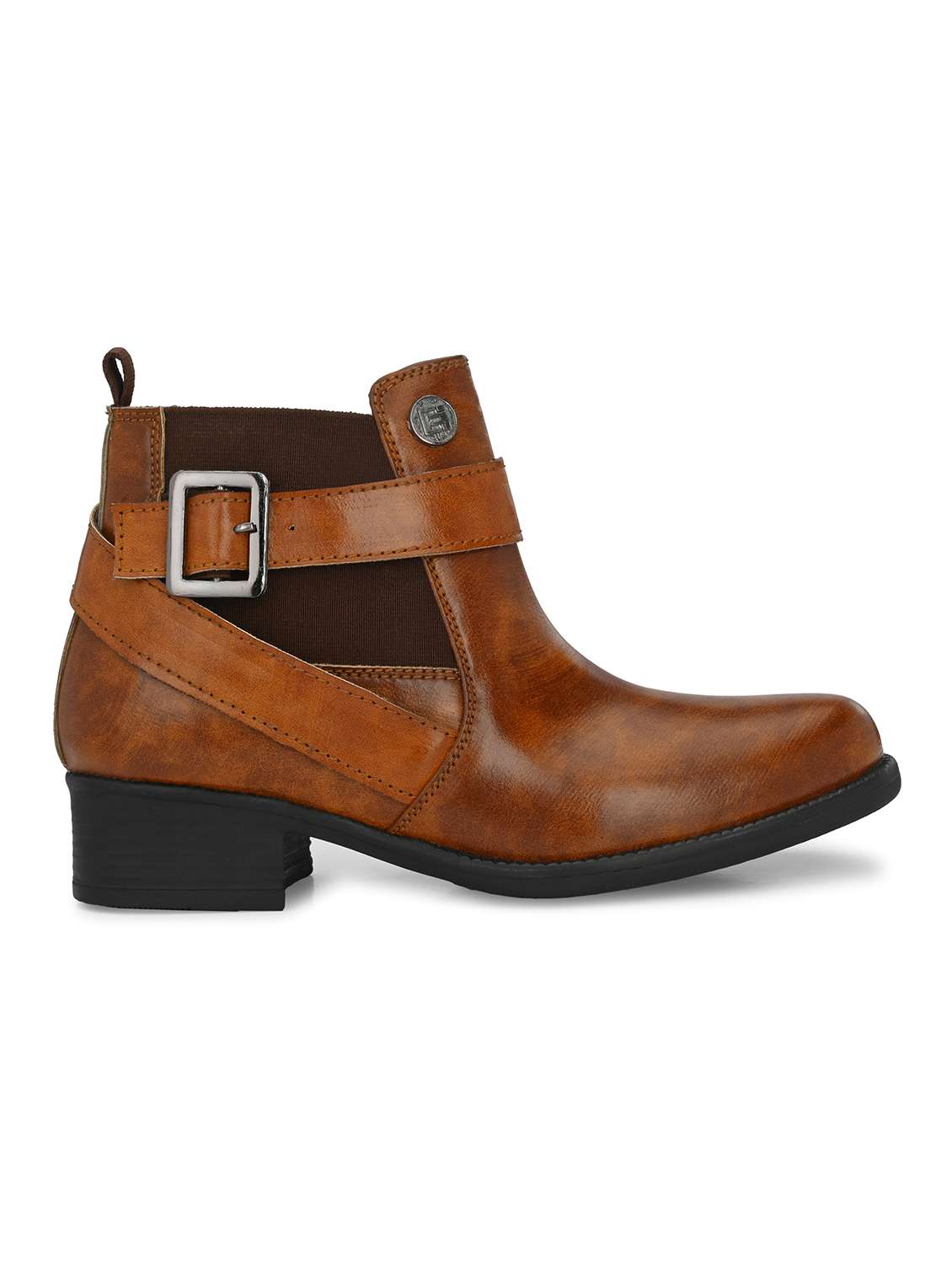 tan synthetic hightops boots - 19947020 -  Standard Image - 2