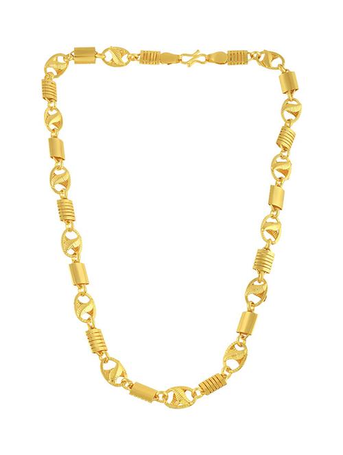 gold plated yellow brass unisex choker necklace - 19947178 -  Standard Image - 0