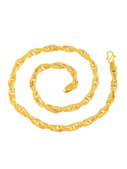 gold plated yellow brass unisex choker necklace - 19947179 -  Standard Image - 0