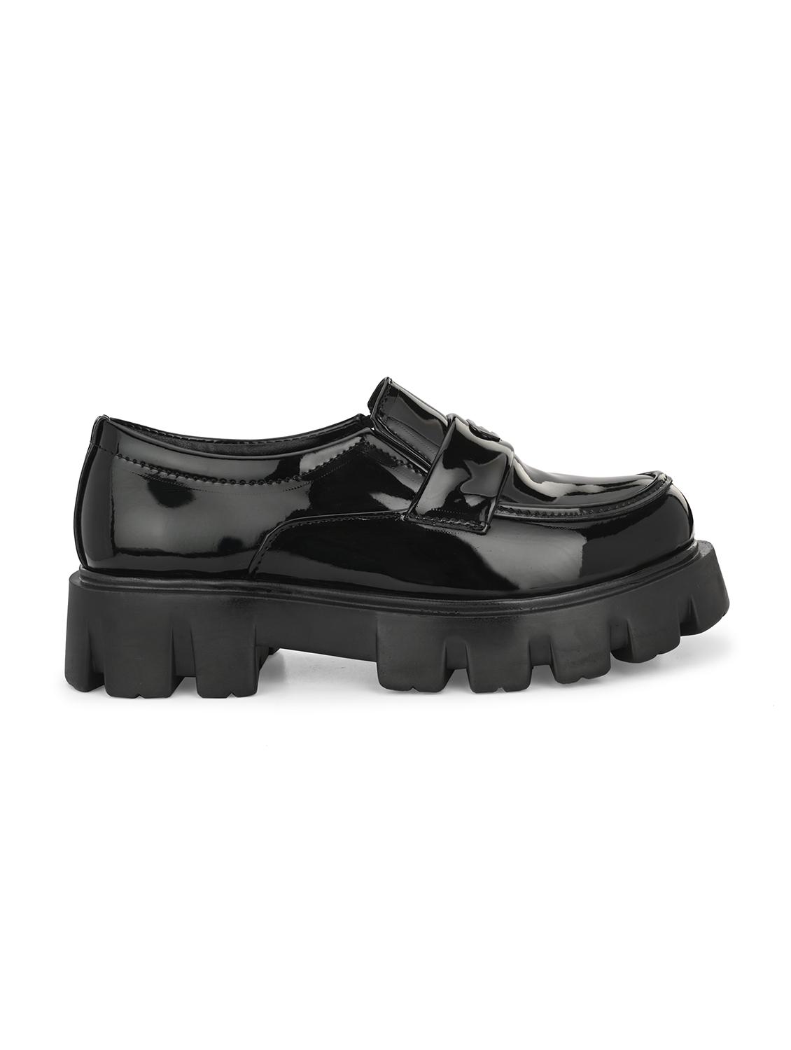 black solid slip on - 19947297 - Standard Image - 2