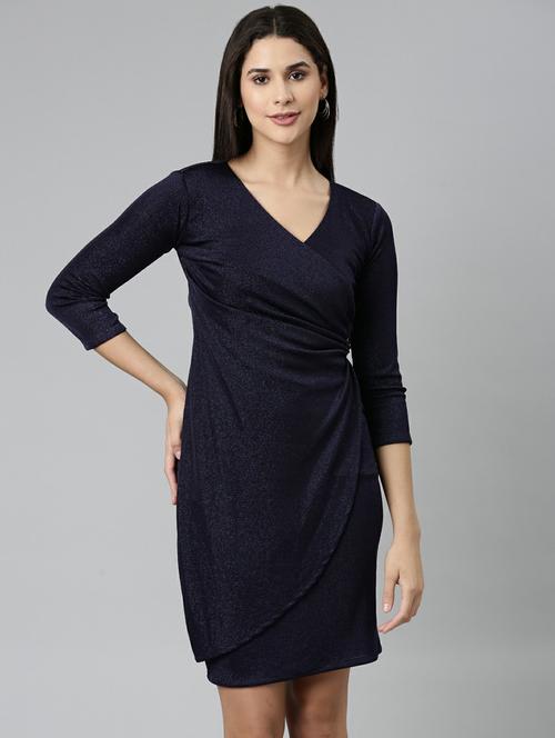 women's bodycon self design dress - 19947723 -  Standard Image - 0