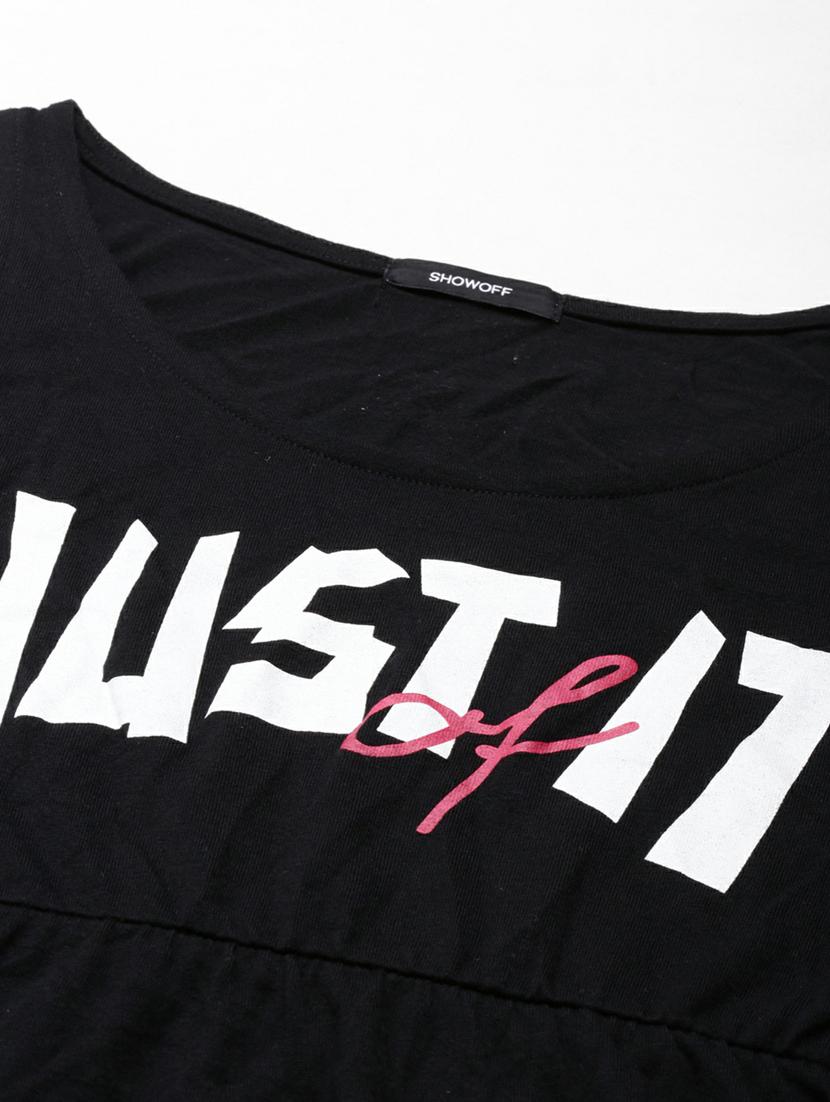 women's typography dress - 19947768 - Standard Image - 7