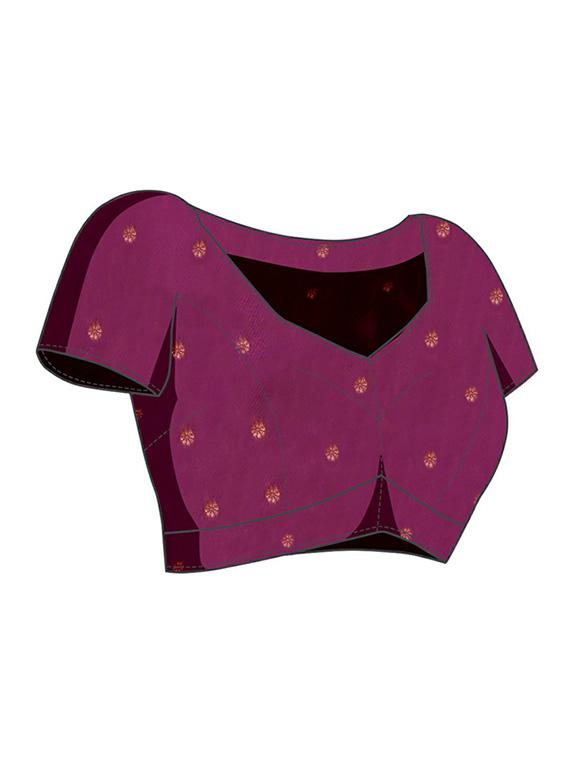 women's banarasi saree with blouse - 19947995 - Standard Image - 2