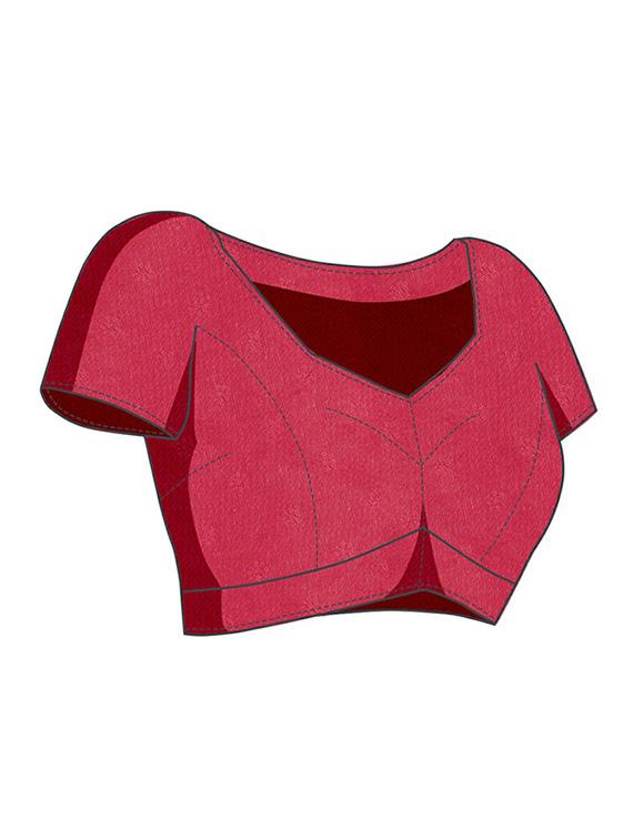 women's banarasi saree with blouse - 19947996 - Standard Image - 2