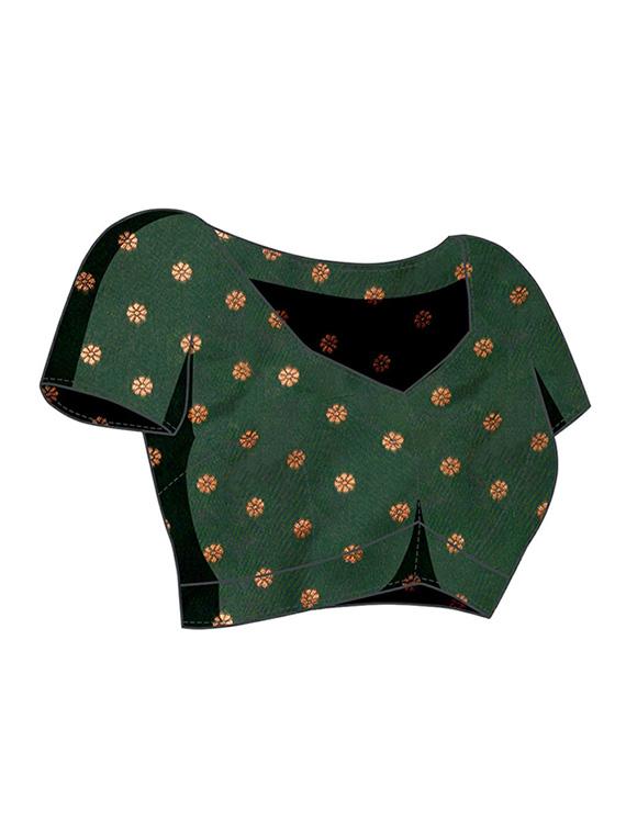 women's banarasi saree with blouse - 19948007 - Standard Image - 2