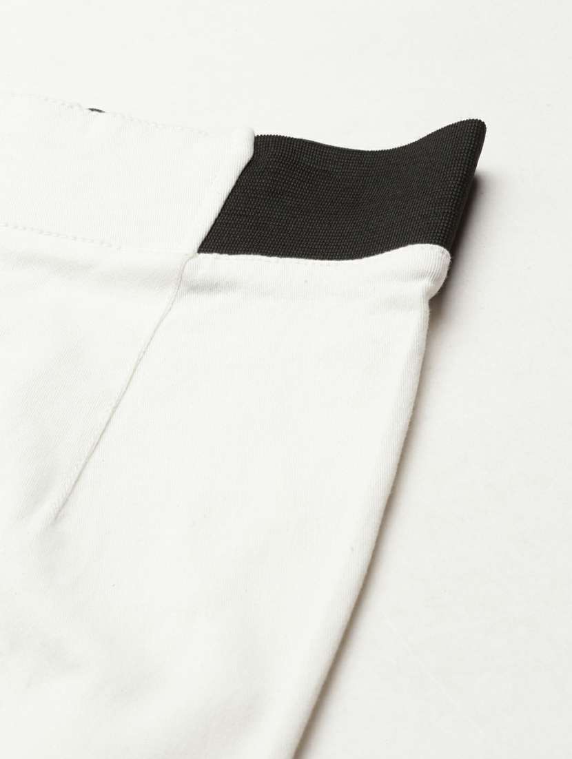 white solid denim pencil skirt - 19948268 - Standard Image - 7