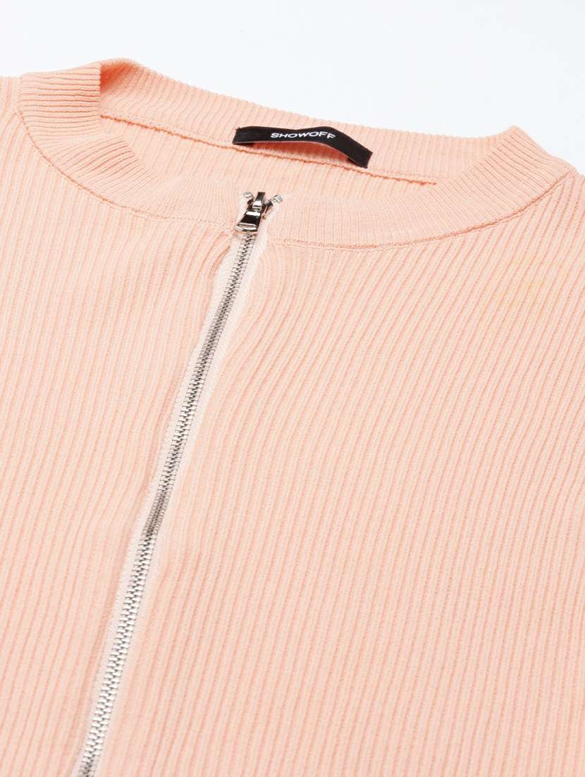 women's straight round neck top - 19948328 - Standard Image - 7