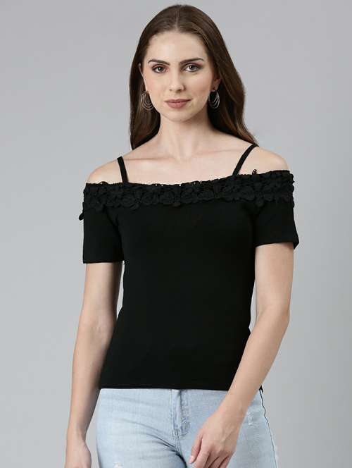 black acrylic regular top - 19948339 -  Standard Image - 0