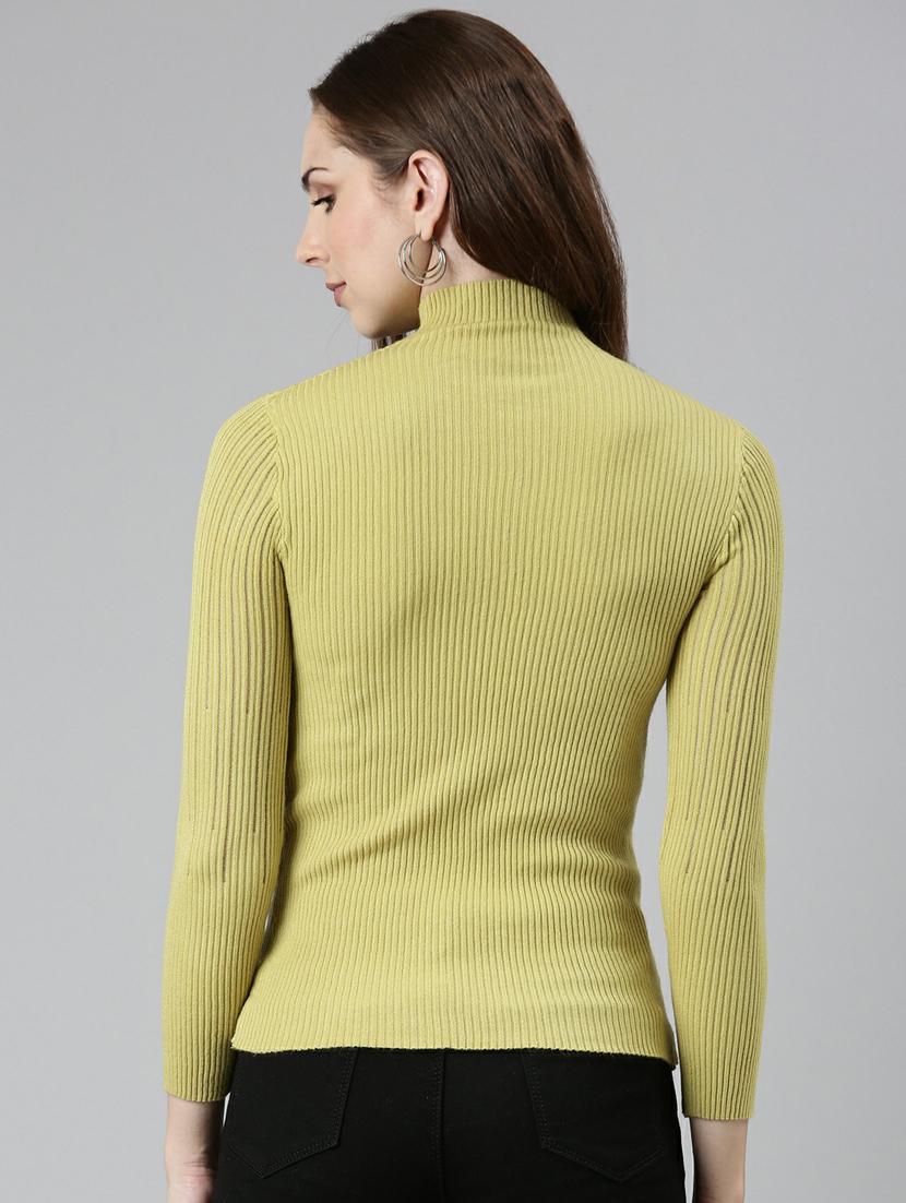 women's straight high neck top - 19948433 - Standard Image - 2