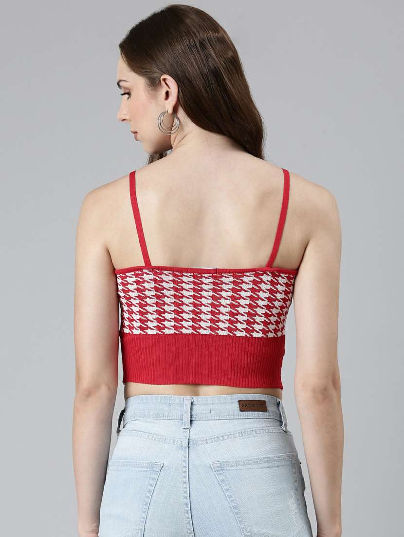 red acrylic tank  top - 19948461 -  Standard Image - 2