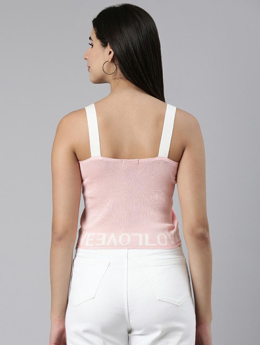 pink acrylic tank top - 19948478 - Standard Image - 2