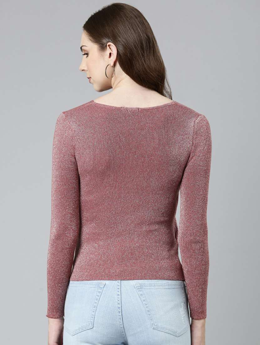 brown acrylic wrap top - 19948479 -  Standard Image - 2