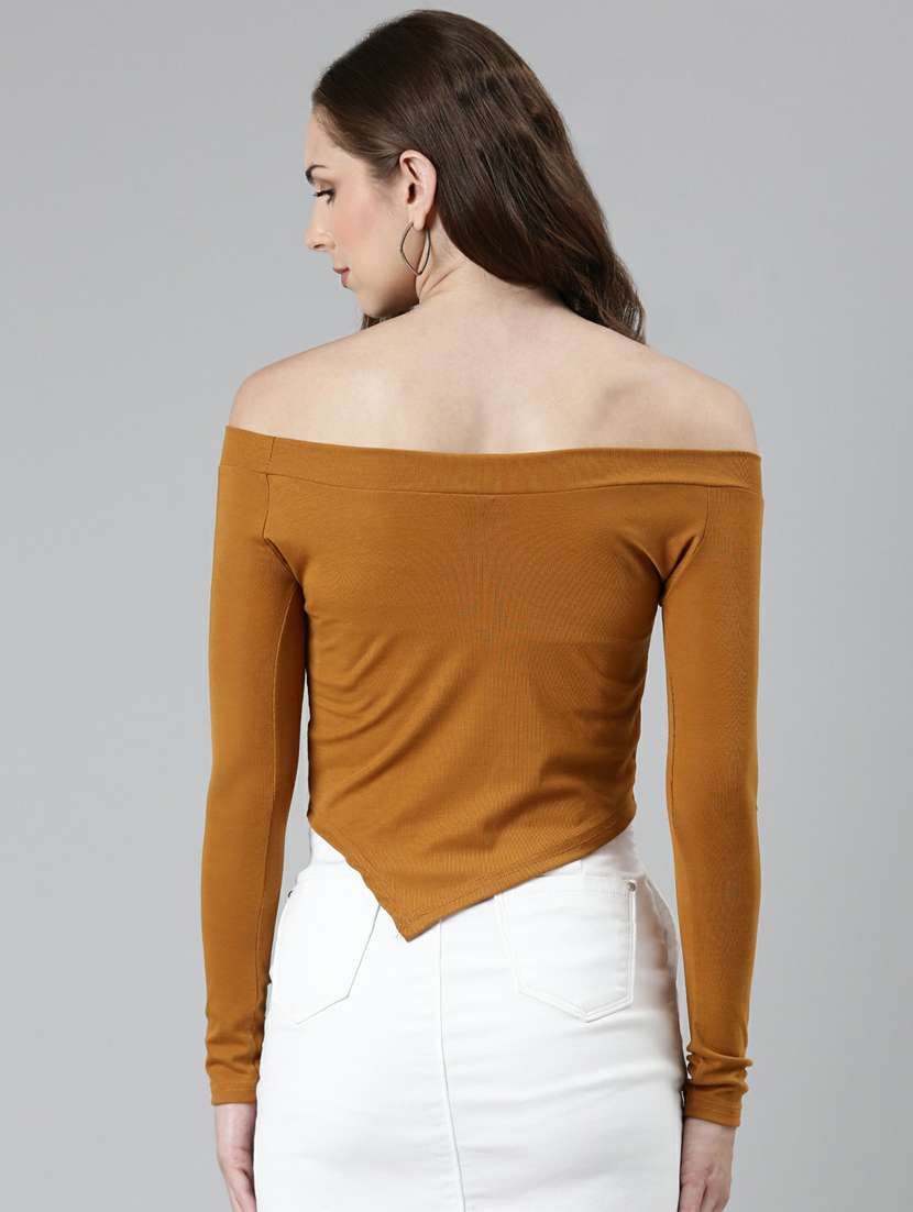 women's asymmetric off shoulder top - 19948578 -  Standard Image - 2