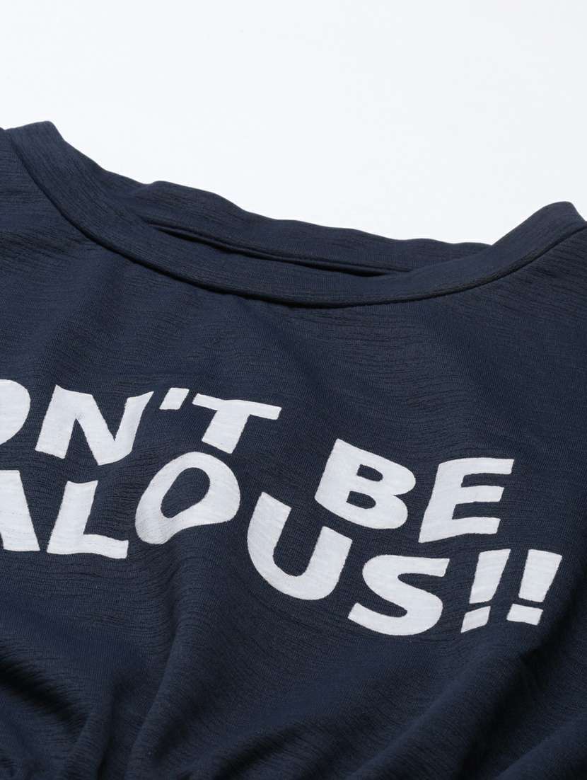 women's crop round neck top - 19948604 -  Standard Image - 7