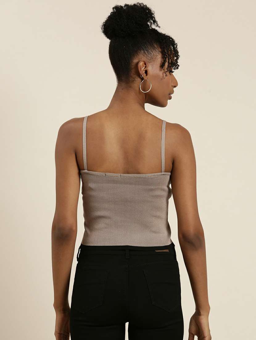 grey acrylic camisole top - 19948637 -  Standard Image - 2