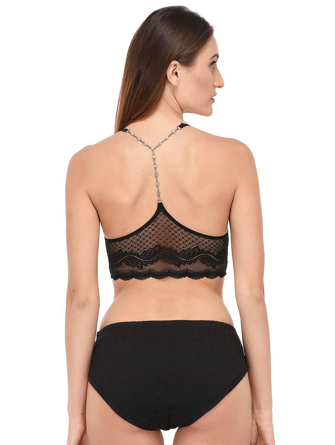 black lace bra and panty set - 19948717 -  Standard Image - 2