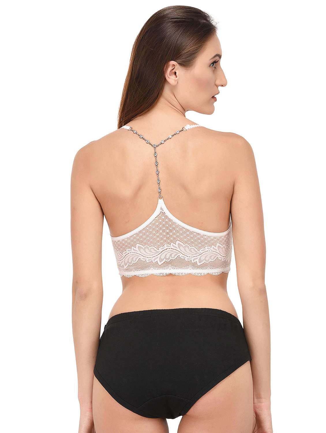 white lace bra and panty set - 19948718 -  Standard Image - 2