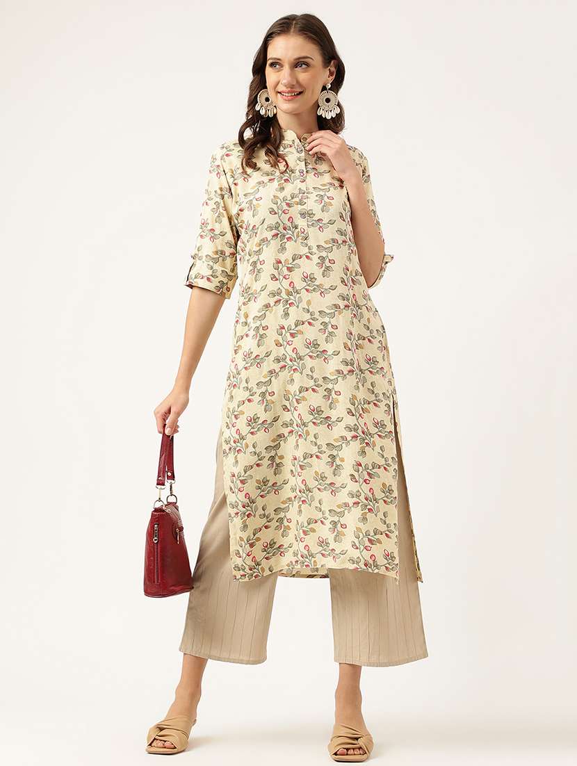 women's straight kurta - 19948919 -  Standard Image - 2