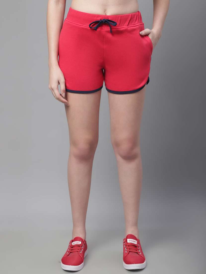 drawstring waist hot pants