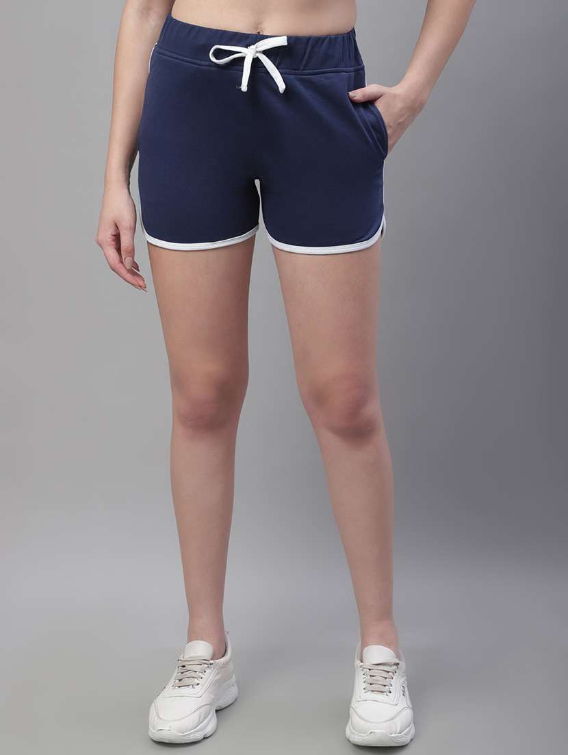 drawstring waist hot pants