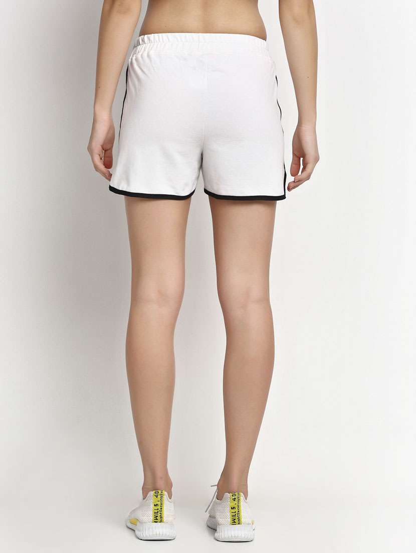 mid rise solid regular shorts - 19950691 -  Standard Image - 2
