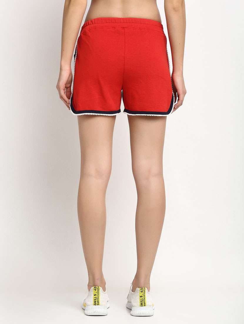 mid rise solid regular shorts - 19950708 -  Standard Image - 2