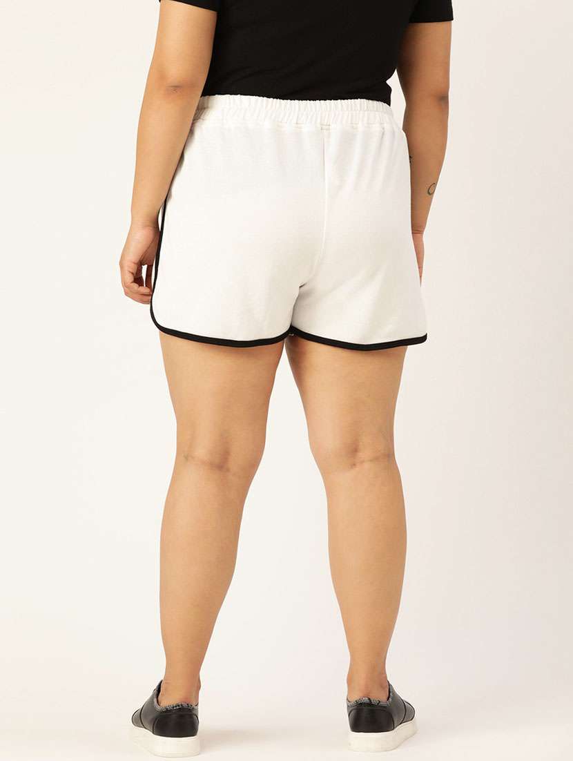 mid rise solid regular shorts - 19950720 -  Standard Image - 2