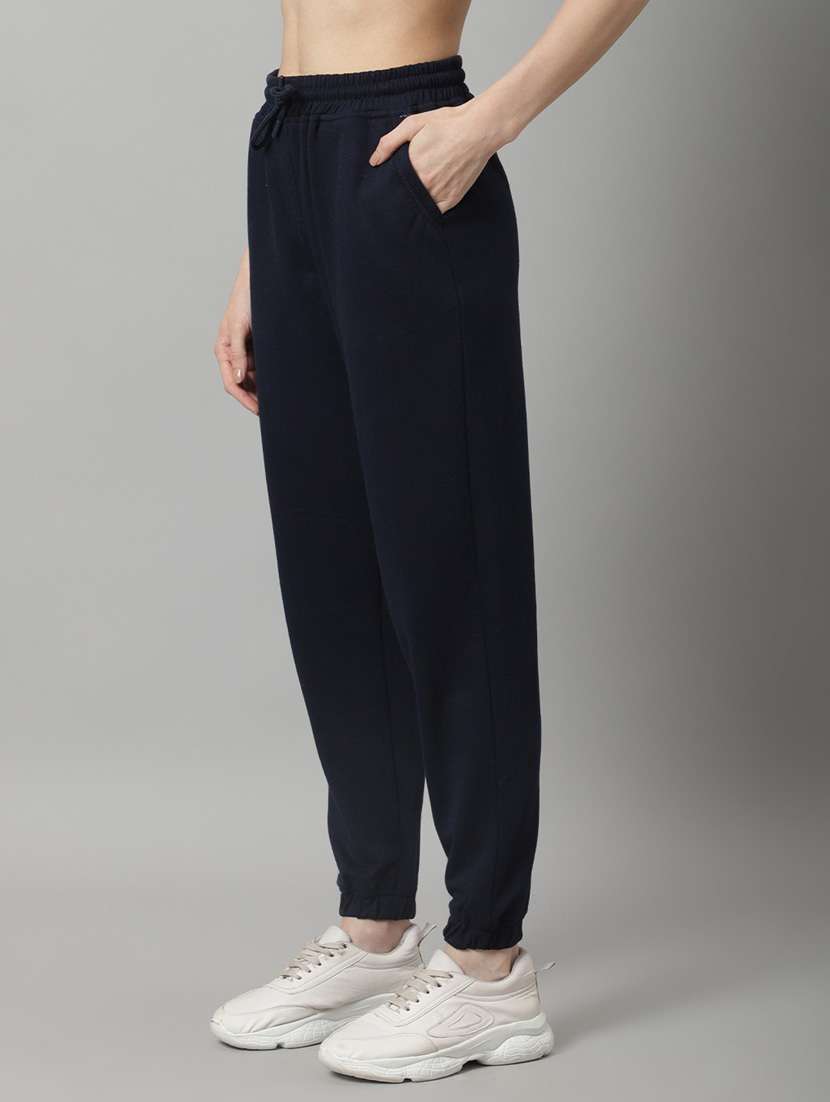 blue cotton track pants - 19950760 -  Standard Image - 2