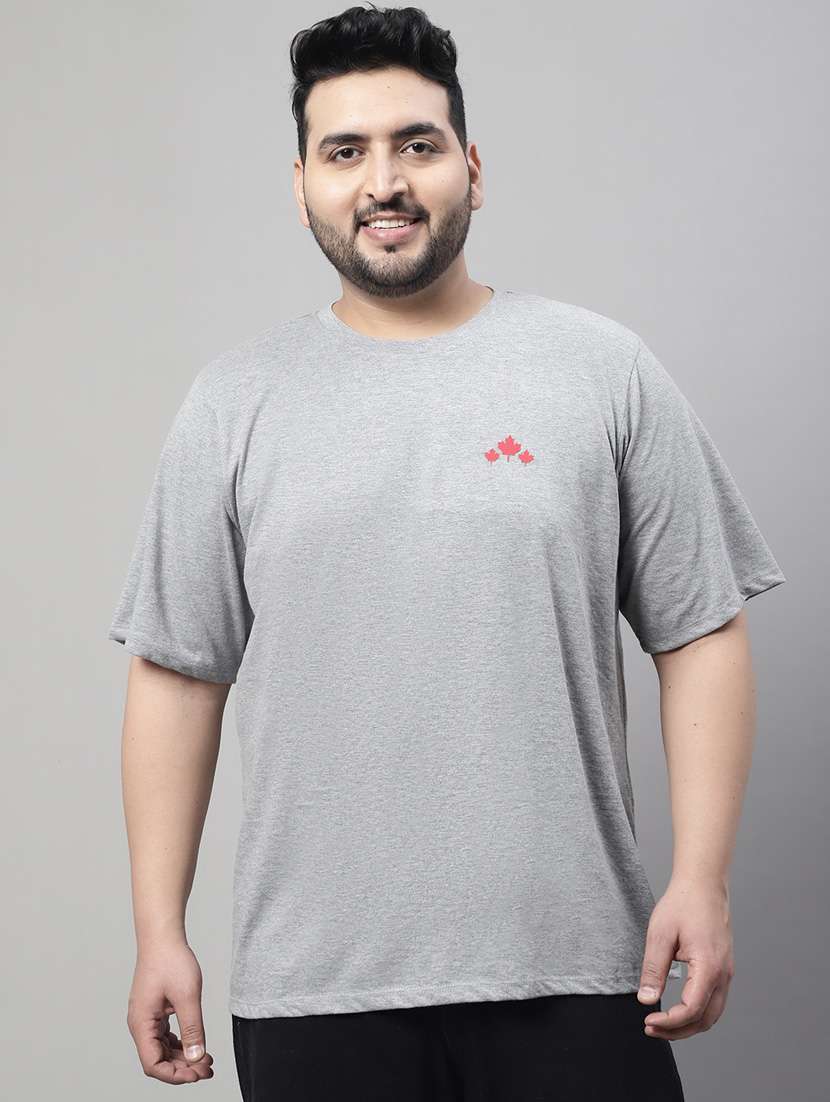 solid cotton regular t-shirt