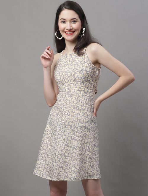 women's fit & flare solid dress - 19950827 - Standard Image - 0