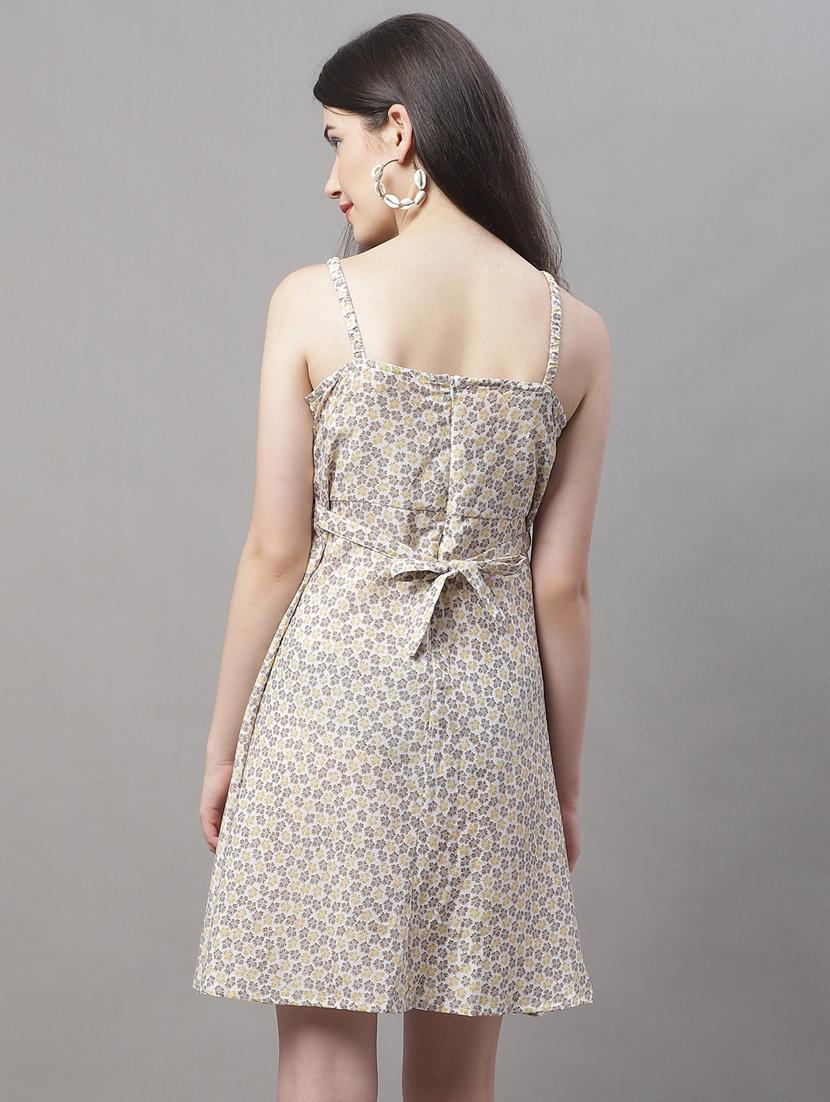 women's fit & flare solid dress - 19950827 - Standard Image - 2