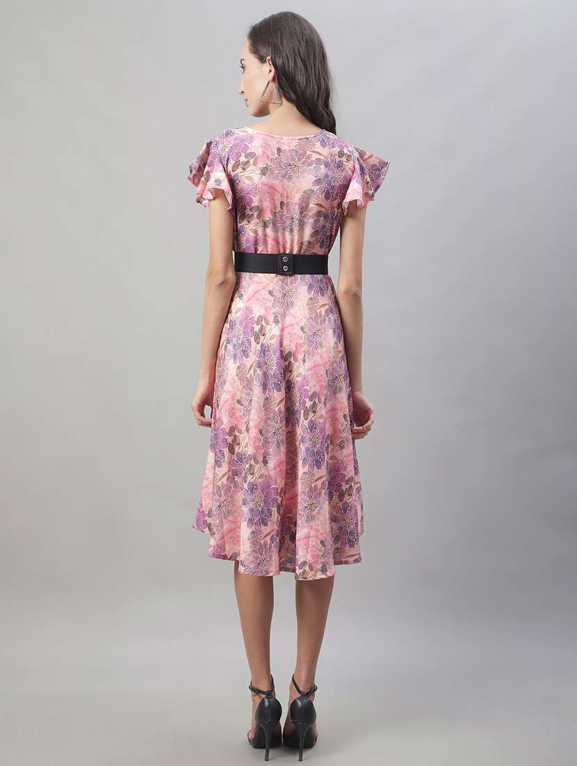 women's fit & flare floral dress - 19950830 -  Standard Image - 2