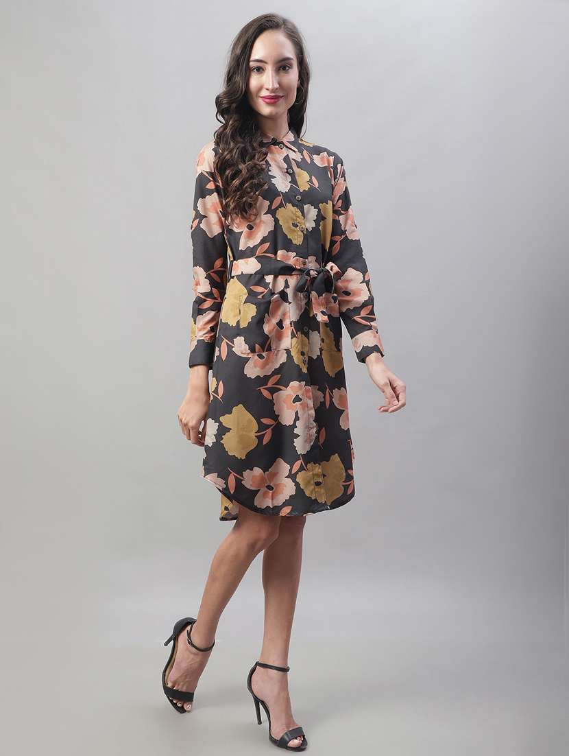 women's shirt floral dress - 19950831 -  Standard Image - 2