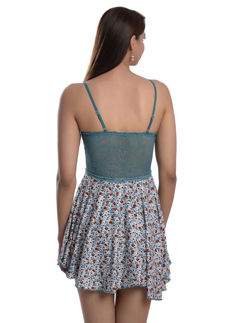 printed babydoll lingerie - 19951412 -  Standard Image - 2