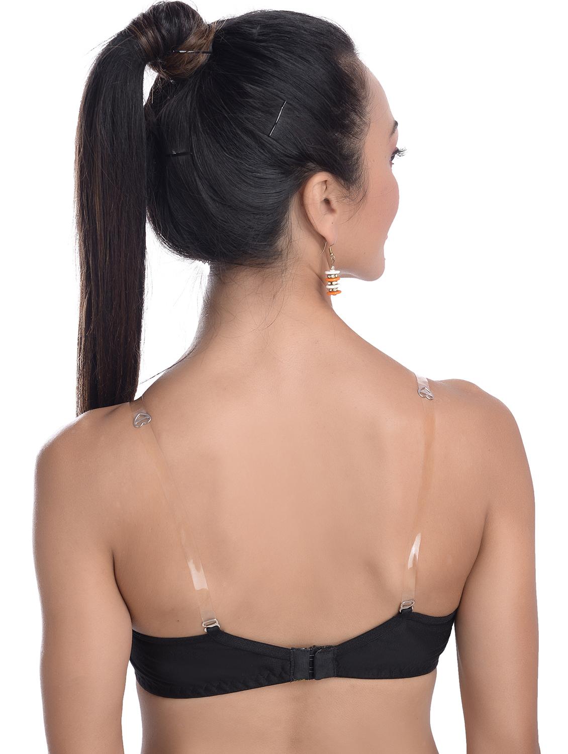 black cotton regular bra - 19955310 - Standard Image - 2