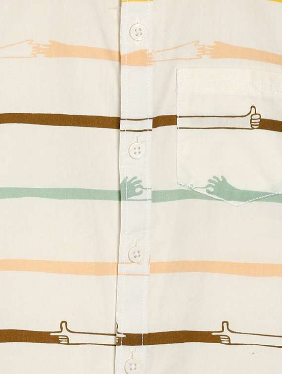 boys shirt collar printed shirt - 19955453 -  Standard Image - 2