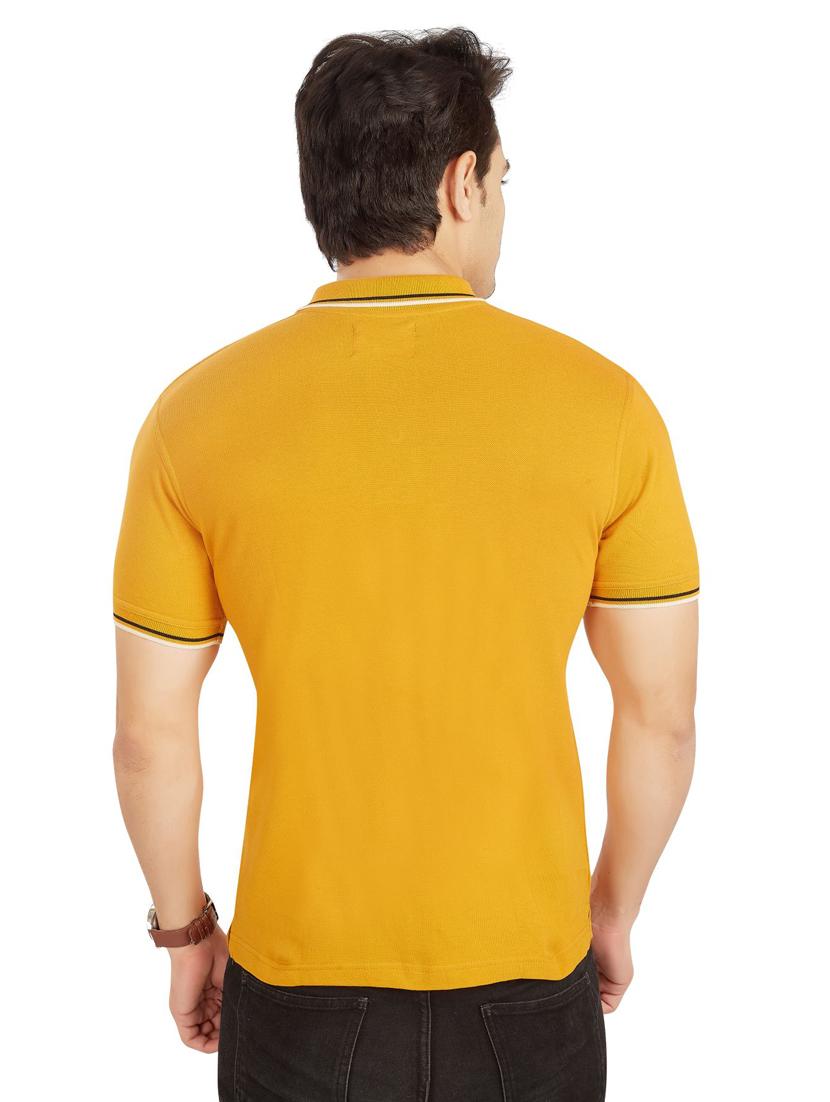 polo neck solid regular t-shirt - 19956500 - Standard Image - 2