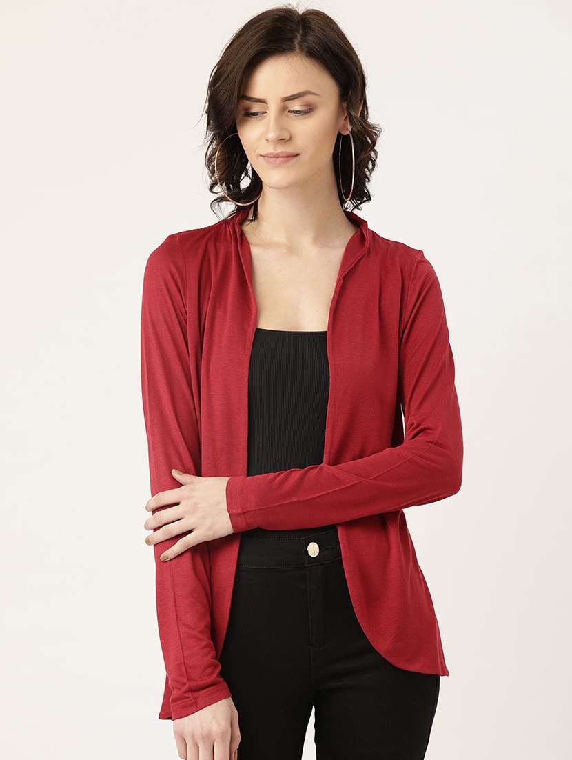 curve hem viscose regular shrug