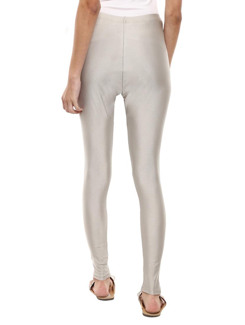 silver cotton leggings - 19957895 - Standard Image - 2