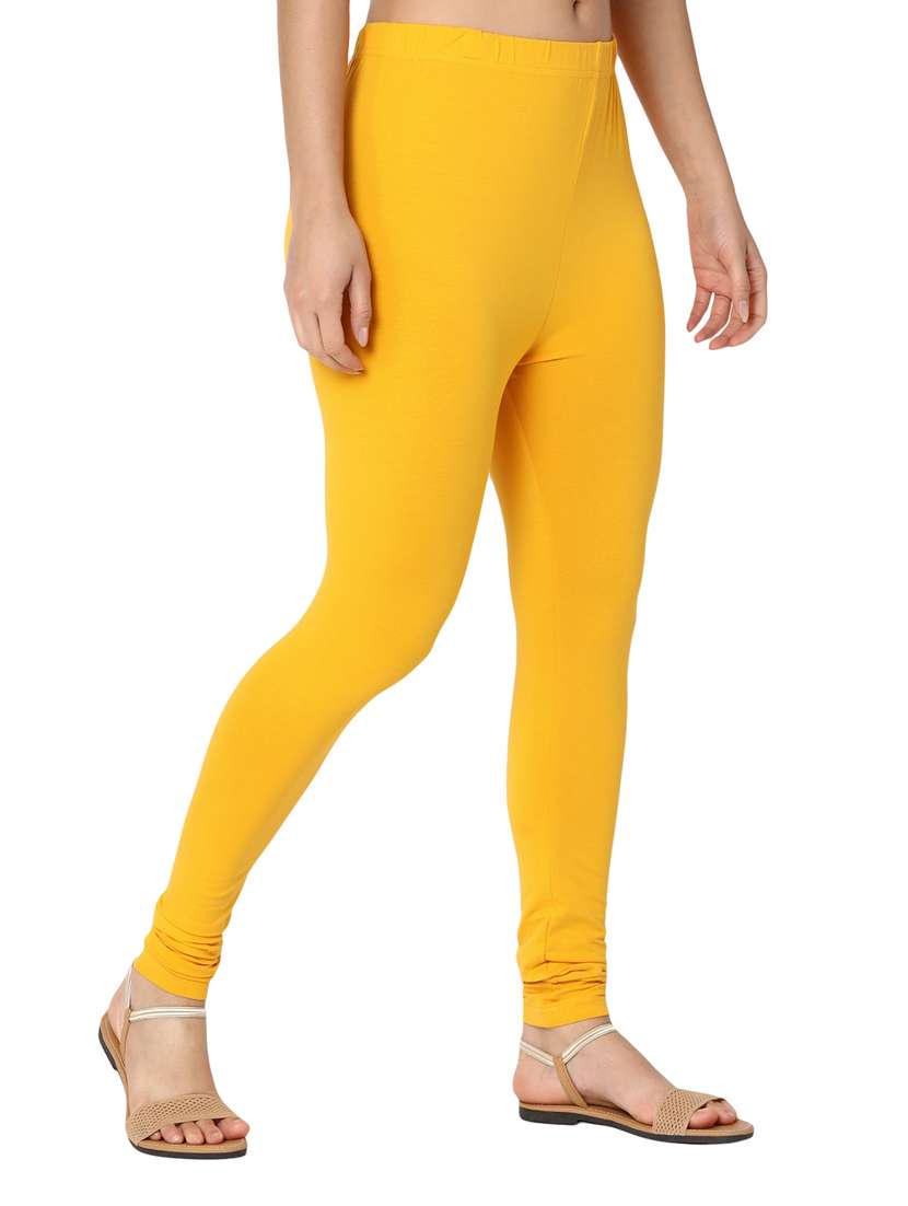 women solid full length leggings - 19957994 -  Standard Image - 2