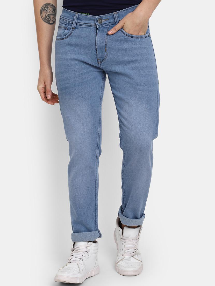 mens slim fit plain jeans - 19959276 -  Zoom Image - 0